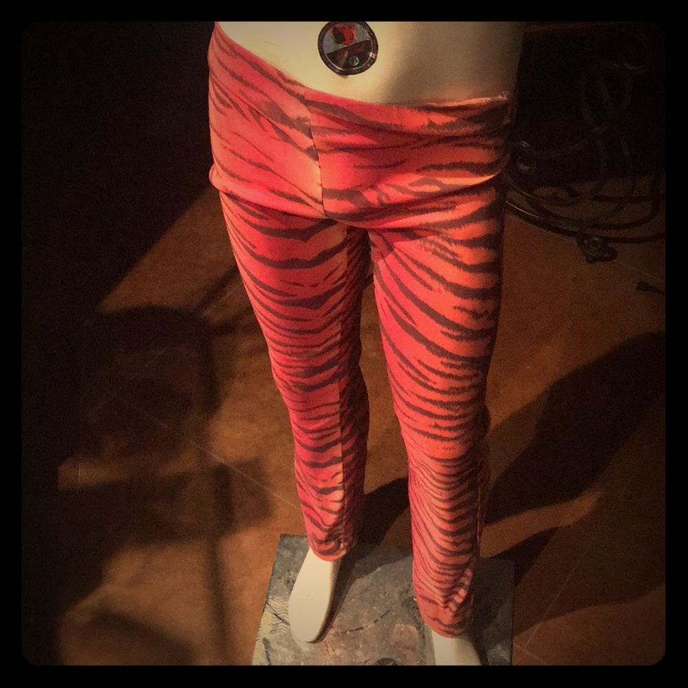 Animal print pants
